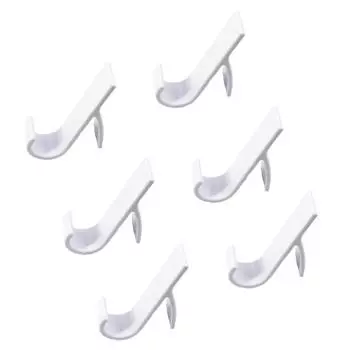 6 шт. Изысканное ремесло и гладкая линия, не требующая сверления, крючок для держателя вешалки для одежды на полотенцесушитель