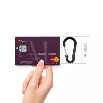 6 шт. карабин зажим алюминиевый сплав брелок замок пряжка защелка D-образное кольцо клипса для похода рюкзак многофункциональный инструмент для рыбалки походный крючок