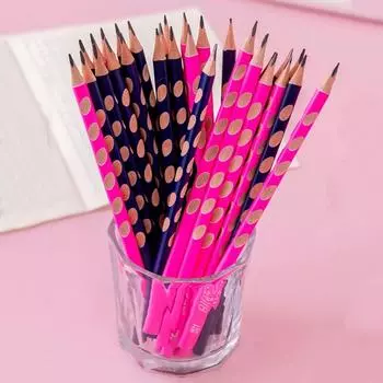 6 шт. карандаш 2B стандартный круглый канцелярские принадлежности школьные канцелярские принадлежности подарок ученику приз креативный кавайный простой милый