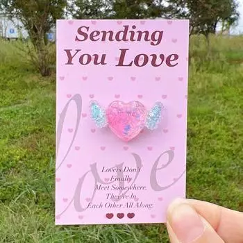 6 шт. Карманная открытка, украшение, подарок, сделай сам, открытка на День святого Валентина, открытка на объятие, любовная открытка для детей, друзей, влюбленных, товары для вечеринки по случаю Дня святого Валентина One Size