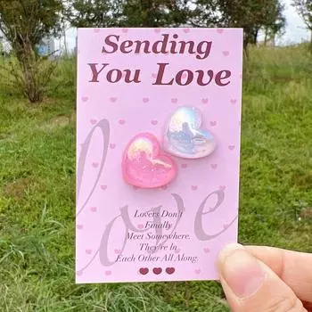 6 шт. Карманная открытка, украшение, подарок, сделай сам, открытка на День святого Валентина, открытка на объятие, любовная открытка для детей, друзей, влюбленных, товары для вечеринки по случаю Дня святого Валентина One Size