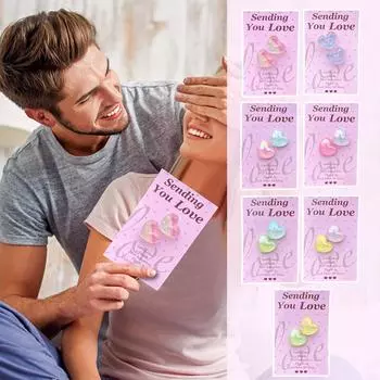 6 шт. Карманная открытка, украшение, подарок, сделай сам, открытка на День святого Валентина, открытка на объятие, любовная открытка для детей, друзей, влюбленных, товары для вечеринки по случаю Дня святого Валентина One Size