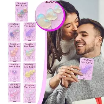 6 шт. Карманная открытка, украшение, подарок, сделай сам, открытка на День святого Валентина, открытка на объятие, любовная открытка для детей, друзей, влюбленных, товары для вечеринки по случаю Дня святого Валентина One Size