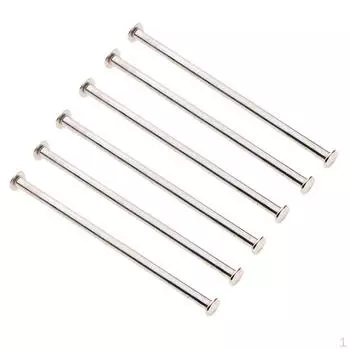 6 шт. Карты с винтами для переплета для рукоделия /Мебель/Кожа / Многоцелевые 100 мм