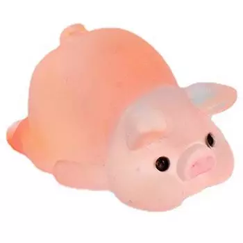 6 шт. кавайные мини-смоляные мультяшные свиньи миниатюры террариумные фигурки своими руками