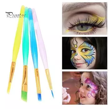 6 шт. Кисти для рисования, удобная ручка, прозрачный стержень, портативный набор кистей для рисования акварелью, школьные принадлежности 6pcs