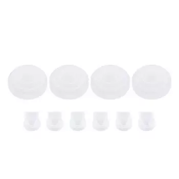 6 шт. клапанов типа «утконос» и 4 шт. мембраны, предотвращающие обратный поток, совместимые моющиеся детали для молокоотсосов для M