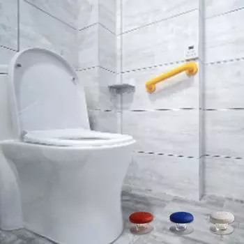 6 шт. Кнопка смыва унитаза круглая кнопка бачка унитаза верхняя кнопка смыва удлинитель кнопки смыва унитаза CHINA