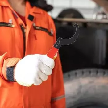 6 шт., койловеры, гаечные ключи, нержавеющие, устойчивые к коррозии, регулируемые удары, C-образный гаечный ключ, крюк, инструменты 6pcs