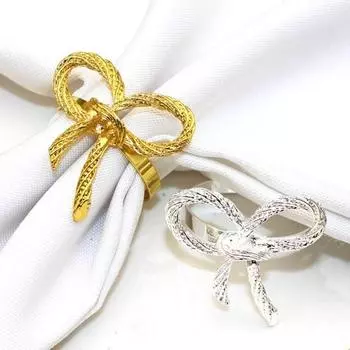 6 шт., кольца для салфеток для свадебной вечеринки, яркие цвета, сверкающие изысканные металлические пряжки для салфеток, аксессуары для обеденного стола золотистый/ярко-розовый