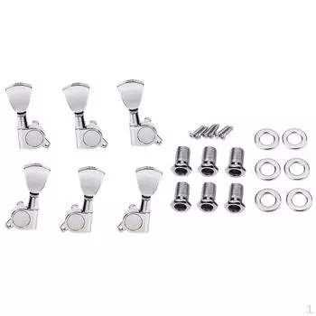 6 шт. колков для электрогитары, примерно 24 * 22 X 18,5 мм