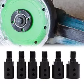 6 шт./компл. 5 мм-14 мм M10 прочный адаптер патрона для пилы прочный, простой в установке аксессуары специальный соединительный адаптер заводской 14 mm