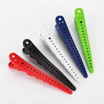 6 шт./компл. фиксированные парикмахерские заколки для волос бесшовные парикмахерские секционные зажимы профессиональные шпильки для волос зелёный