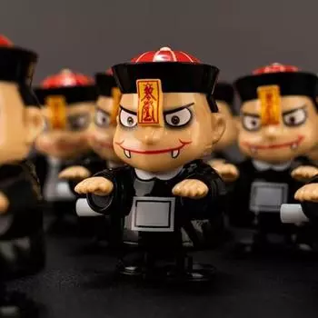 6 шт./компл. Хэллоуин заводная игрушка зомби ходячая качающаяся голова мультяшный зомби заводная весенняя игрушка праздничный мешок подарков наполнители для вечеринки 6pcs