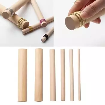 6 шт./компл., круглая палочка, медная проволока, алюминиевые провода, металлические провода, ручные инструменты для быстрой намотки для изготовления ювелирных изделий