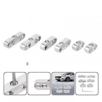 6 шт./компл., легкий разделитель кабеля, практичный, удобный, долговечный, разделитель кабеля свечи зажигания 7 мм 8 мм для Chevrolet для Ford Mopar