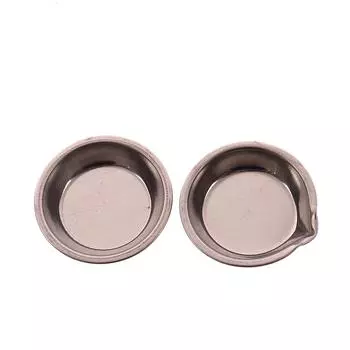 6 шт./компл. металлический лоток для цветной краски, смешивающая цветная тонировочная тарелка для инструментов модели Gundam