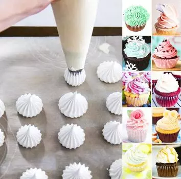 6 шт./компл. насадки для выпечки роз, инструменты для украшения торта, насадки для глазури, насадки для крема, насадки для кексов, кухонные принадлежности для выпечки