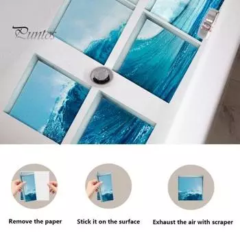 6 шт./компл. нескользящие наклейки для ванны водонепроницаемые ПВХ съемные матовые океанские наклейки на ванную комнату душевые ступеньки клейкие декоративные наклейки A
