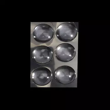 6 шт./компл. Прозрачный силиконовый противоударный бампер наклейки на стену двери самоклеящиеся круглые силиконовые дверные стопоры нескользящие резиновые бамперы 40*8mm