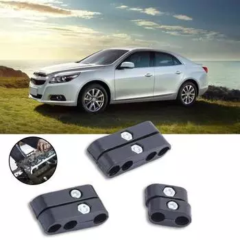 6 шт./компл. разделитель проводов, профессиональный прочный черный разделитель кабеля свечи зажигания 7 мм 8 мм