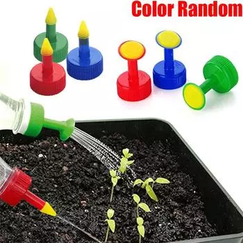 6 шт./компл. спринклер для полива садовых растений, насадка для крышки бутылки, мини-насадка для орошения своими руками, подходит для внутреннего и наружного питомника в горшке 6PCS