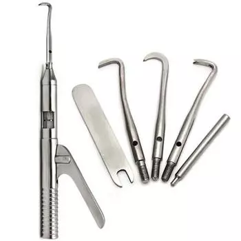 6 шт./компл. стоматологический инструмент хирургические инструменты для удаления коронки one size