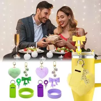 6 шт./комплект аксессуаров для чашки Stanley Cup 30 унций 40 унций стакан с ручкой, включая синий