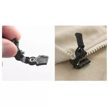 6 шт. комплект для ремонта молнии универсальный мгновенный ремонт молнии замена скользящие зубцы спасательная головка молнии для 3 разных размеров