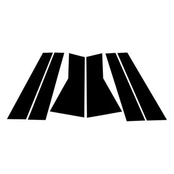 6 шт. Комплект накладок на дверные стойки для Acura MDX 2007 2008 2009 2010 - 2013