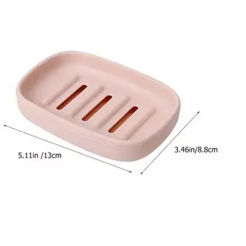 6 шт., контейнер для хранения мыла, легкий, небьющийся, дорожный, держатель для ванной комнаты, портативный, легкоочищаемый, для душа