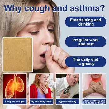 6 шт./кор., полезные натуральные ингредиенты, снимают сухость в горле, быстро впитываются, для наружного применения, миндалины, пластырь против кашля, поставка для взрослых, кашель