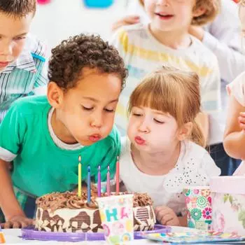 6 шт. Красочные свечи в виде пламени, парафиновые свечи для торта для детей (6шт)