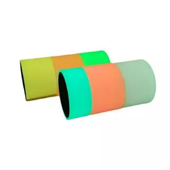 6 шт. красочные светящиеся липкие шарики, рулонные ленты 10 м, клей для липких шариков, игрушка, светящаяся клейкая лента, подарки Luminous 3cm