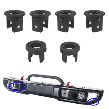 6 шт. кронштейн для датчика переднего бампера для JEEP для Wrangler JL 2018 держатели детекторов автомобильные аксессуары CHINA