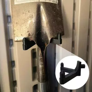 6 шт. крючков для хранения навеса для Suncast/для Craftsman Shed черные J-образные вешалки для инструментов пластиковые сарай садовые принадлежности для организации стены гаража сарай A