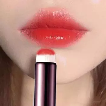 6 шт., круглая мягкая щетина, кисть для размазывания губ, пластиковый стержень, кисть для теней, кисть для консилера, портативная кисть для консилера из искусственного волокна 6pcs