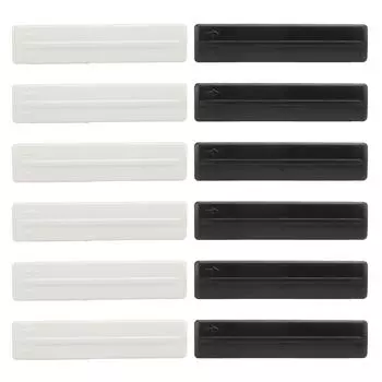 6 шт. Крышка для снятия багажника на крышу, высокопрочный ABS, комплект зажимов для молдинга багажника на крышу для Fj Cruiser White OE: 7559635020