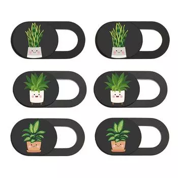 6 шт. крышка камеры ноутбука слайдер, 0,028 дюйма ультратонкая крышка камеры ноутбука блокиратор, аксессуары для ноутбука для iPhone MacBook ноутбук Style A