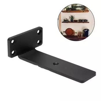 6 шт. L-образный настенный кронштейн для стола, металлические уголки для поддержки полок, книжные полки 6 inch