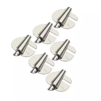 6 шт. лапка для подгибки низа для швейной машины, легкая, прочная и долговечная, широкое применение