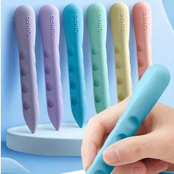 6 шт. ластиков для школьников, большой ластик с отверстием против потери, ластик без следов, 3 набора по 2 коробки 6pcs/2 boxs