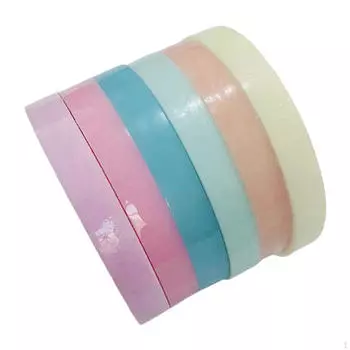 6 шт. липкая шариковая лента цветная DIY забавный образовательный детский подарок 1.2cm