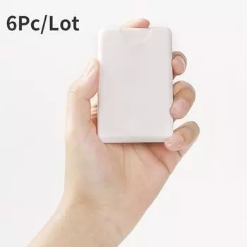 6 шт./лот, 20 мл, флакон для духов, флакон с распылителем для дезинфекции, флакон с распылителем 6pc/lot transparent