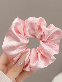 6 шт./лот Аксессуары для волос Резинки Эластичная лента Держатель Головной убор Завязки Тай-дай цвет Леопардовый Вельвет Неон Женские Девушки Скранчи