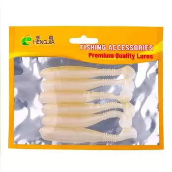 6 шт./лот мягкие приманки силиконовая приманка 7 см 2 г товары для рыбалки морская рыбалка PVA свимбейт воблеры искусственные снасти