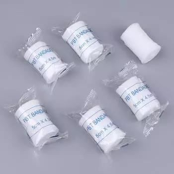 6 шт./лот нетканые бинты аптечка поставки Pbt медицинские эластичные бинты