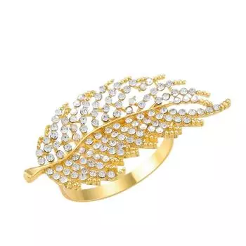 6 шт./лот Простое кольцо для салфеток, кольцо для салфеток с имитацией жемчужного листа, кольцо для салфеток в виде кнопки для свадьбы в отеле на День святого Валентина золотой