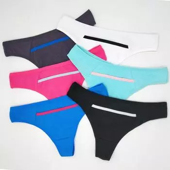 6 шт./лот, женское хлопковое нижнее белье, трусики, сексуальное женское белье, женские стринги, кружевные стринги, танга с принтом для девочек, милые M