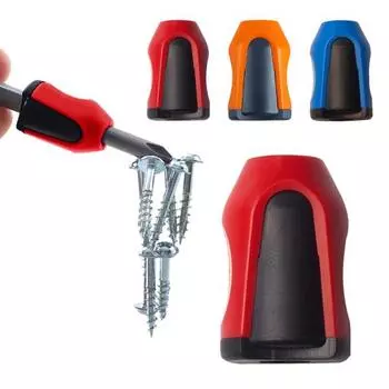 6 шт. магнитные держатели с кольцами-винтами, головка отвертки, магнитное кольцо-намагничиватель для шестигранной отвертки, бытовой инструмент